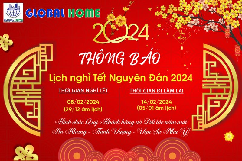 TH&Ocirc;NG B&Aacute;O NGHỈ TẾT NGUY&Ecirc;N Đ&Aacute;N 2024